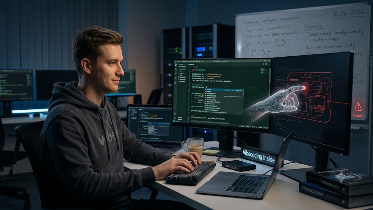 Vibecoding Inside: Wenn die KI dir unbemerkt eine Backdoor in den Code bastelt